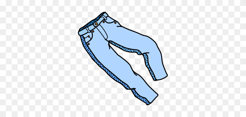 329x340 Jeans Pants Denim Clothing Clip Art Women - Cloth Clipart