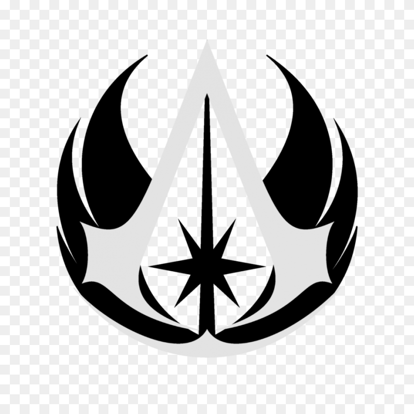 894x894 Jedi Council Symbol Images - Jedi Logo PNG