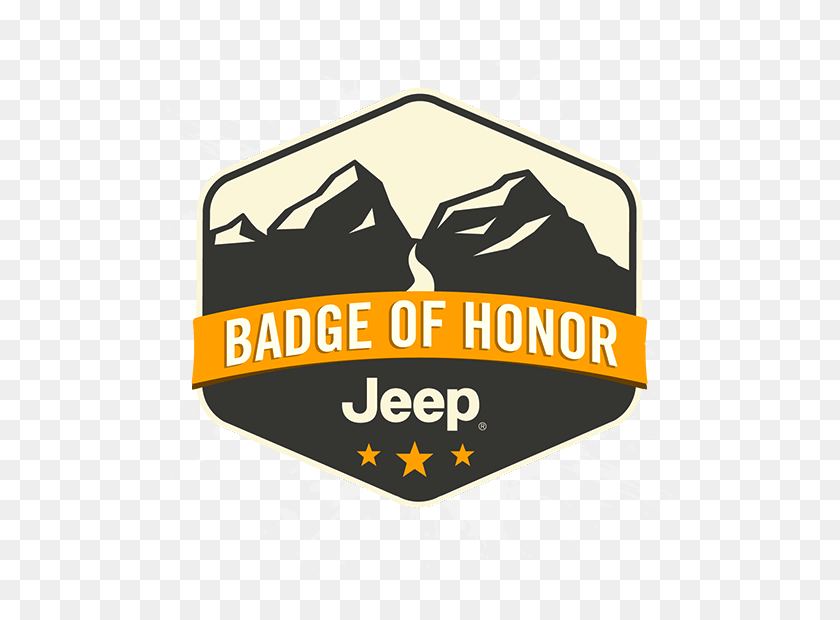 510x560 Jeep Badge Of Honor - Jeep Logo PNG