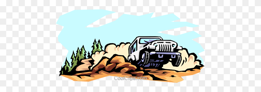 480x238 Jeep Royalty Free Vector Clip Art Illustration - Free Jeep Clipart