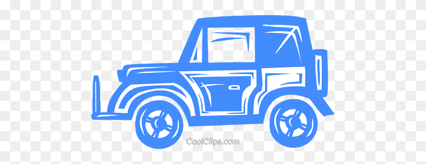 480x265 Jeep Royalty Free Vector Clip Art Illustration - Jeep Clipart
