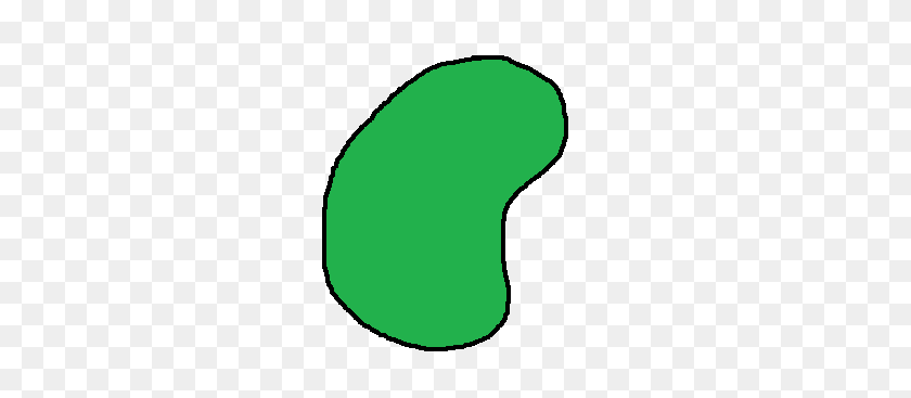 278x307 Jellie Clipart Green - Lima Bean Clipart