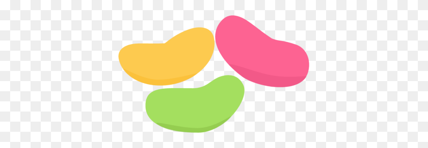 375x232 Jelly Beans Clipart Verde - Clipart Green Beans