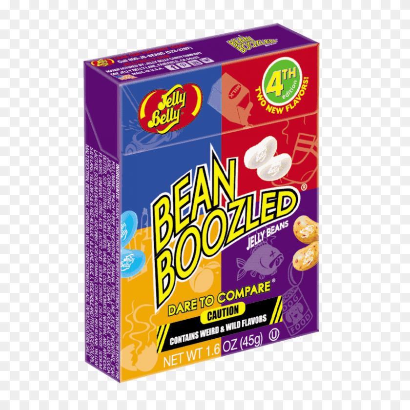800x800 Jelly Belly Boozled - Bean Boozled PNG