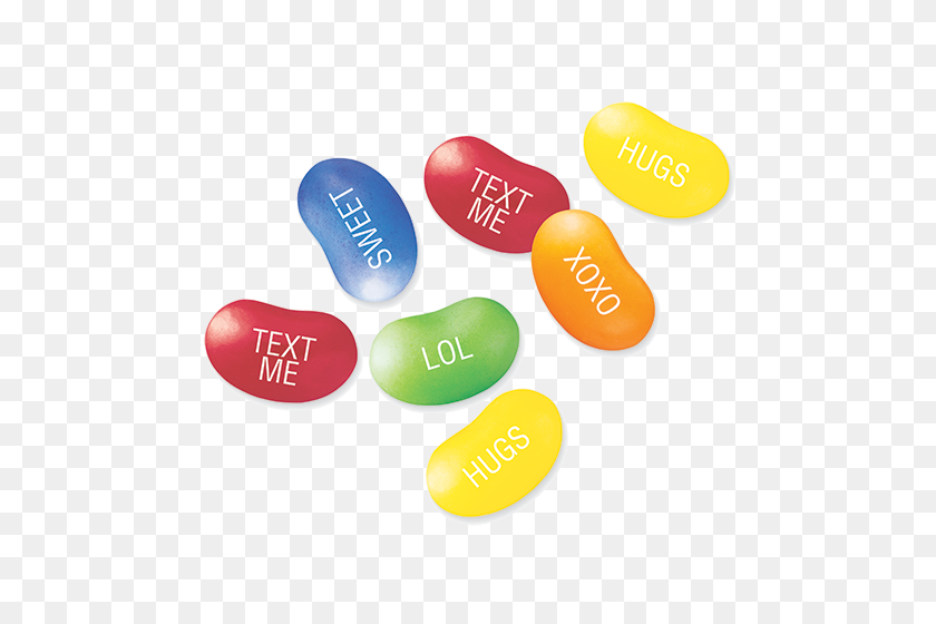 500x500 Jelly Belly Conversation Beans Jelly Beans - Jelly Bean PNG