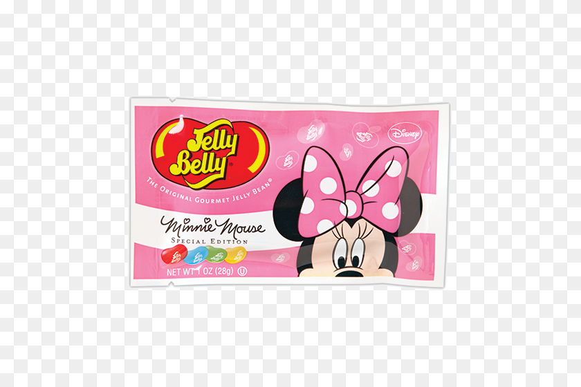 500x500 Jelly Belly Minnie Mouse Jelly Beans - Bean Boozled PNG