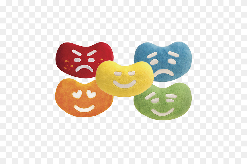 500x500 Jelly Belly Mixed Emotions Mini Plush Toy Great Service, Fresh - Jelly Bean PNG