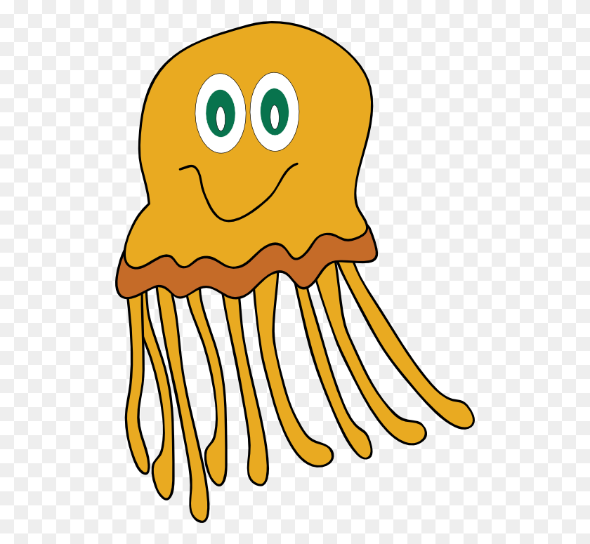 512x715 Jellyfish Clipart Free To Use Clip Art Resource - Applesauce Clipart
