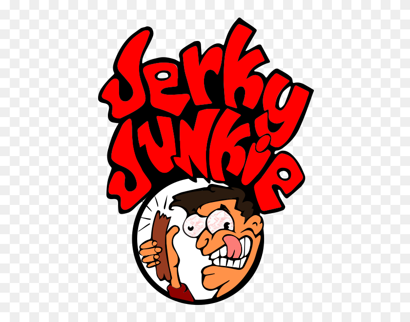 500x600 Jerky Junkie - Beef Jerky Clipart