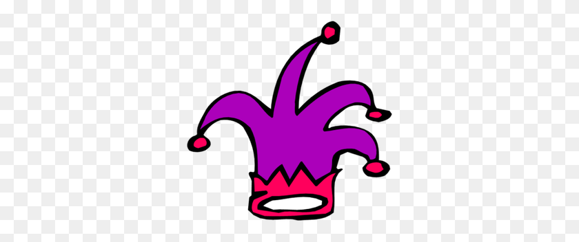 300x292 Jester Clipart Silly Hat - Silly Clipart