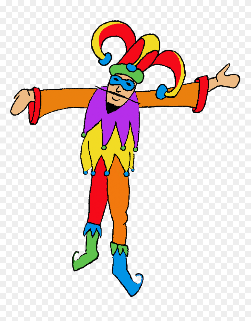 800x1040 Jester Educational Theater - Educational Clip Art Images