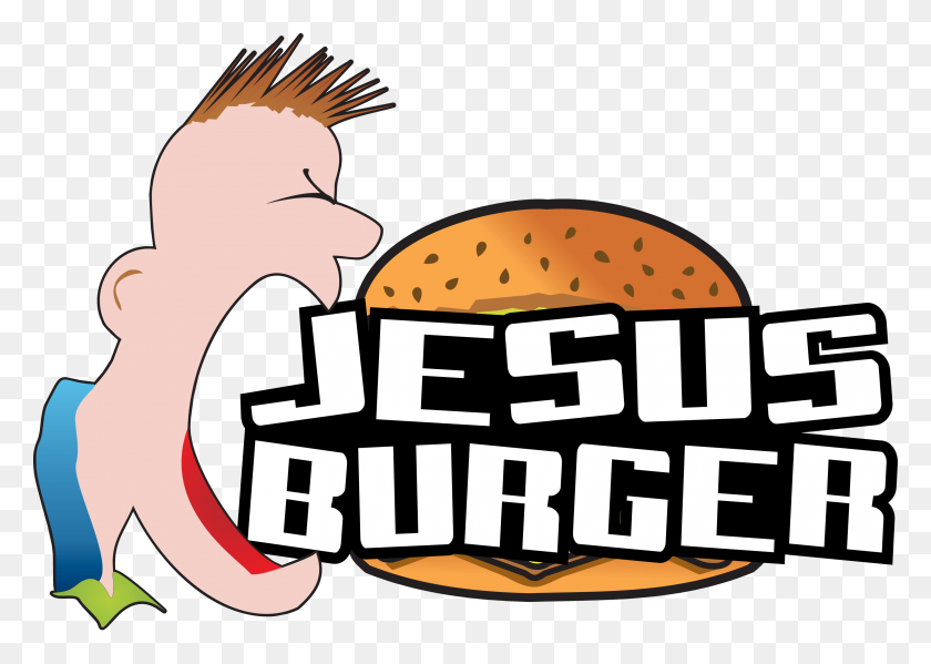2993x2069 Jesus Burger - Jesus Hands PNG