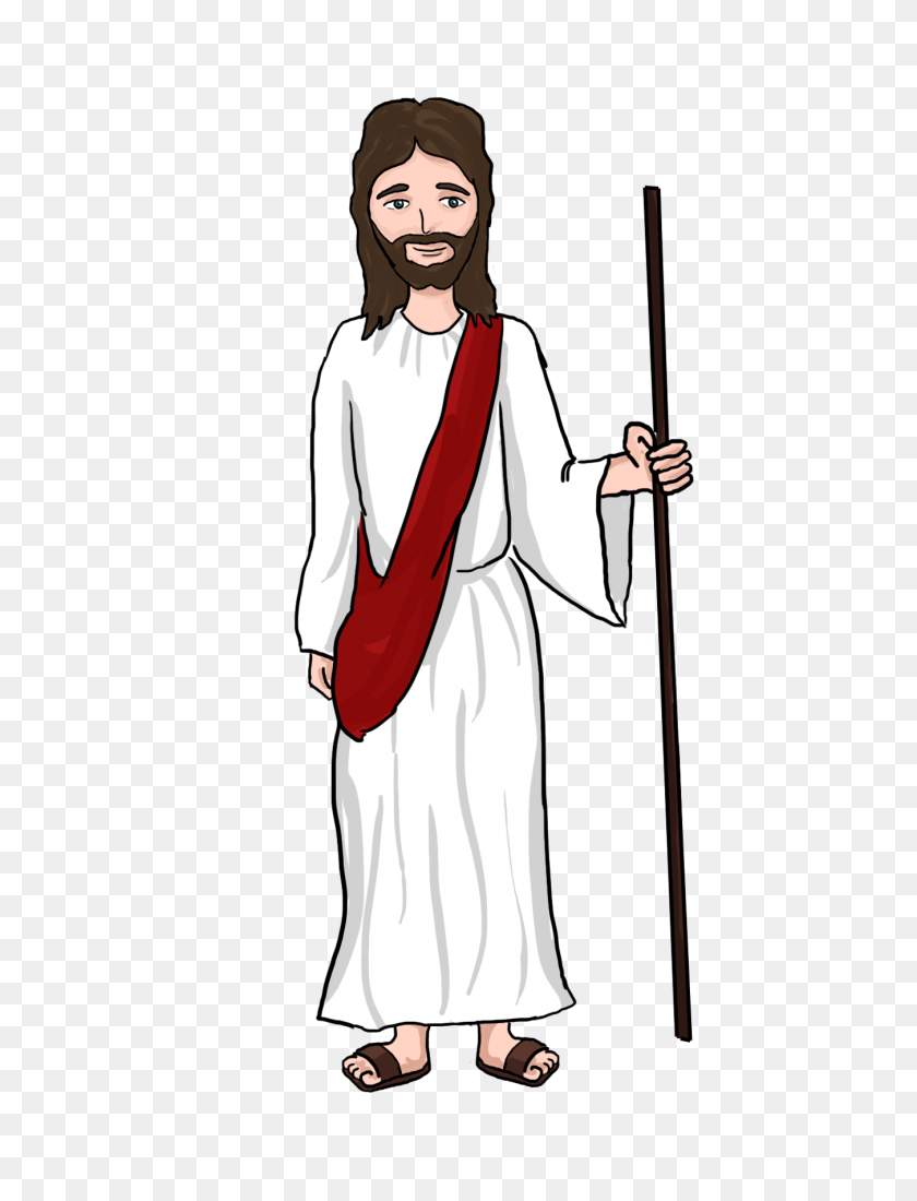 1350x1800 Jesus Cartoon Cliparts - Jesus Tomb Clipart