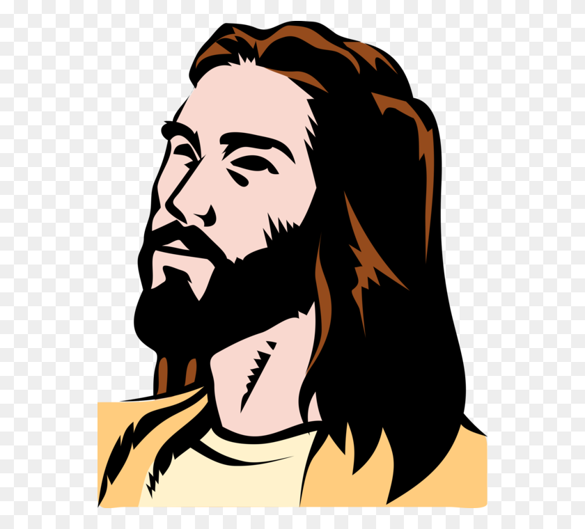 560x700 Jesus Christ Crucified On The Cross - Jesus Face PNG