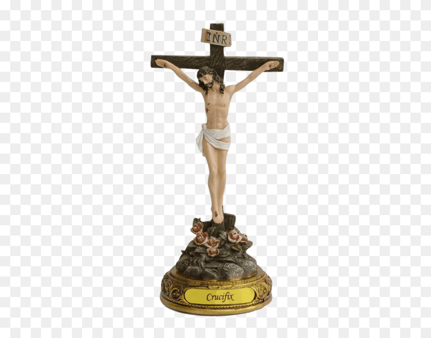 600x600 Jesus Christ On The Standing Cross - Jesus On The Cross PNG