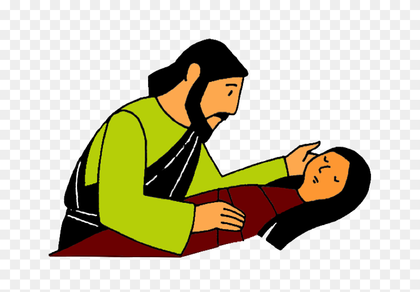 700x525 Иисус Исцеляет Больных Клипарт Изображения - Больной Пациент