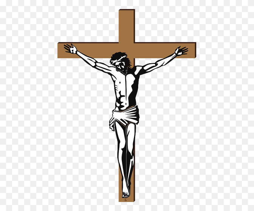 459x640 Jesus On The Cross Clipart Free Clip Art Images - Crucifix Clipart