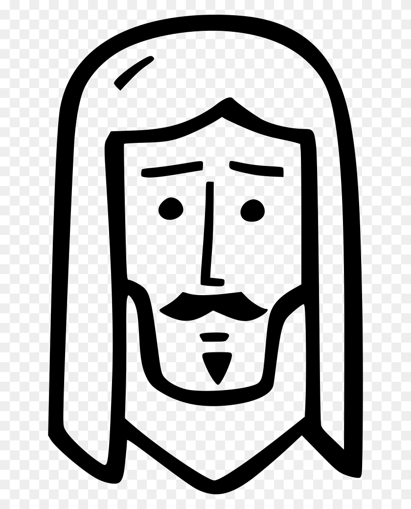 644x980 Иисус Png Значок Скачать Бесплатно - Лицо Иисуса Png
