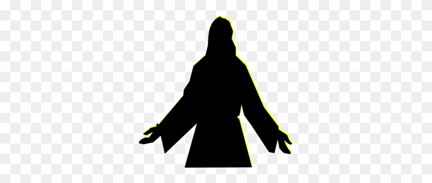 299x297 Jesus Silhouette The Final Part Of The Series Posted Very - Bride Silhouette Clipart