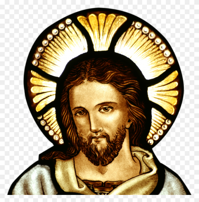 2478x2529 Jesus Stained Glass Transparent Png - Stained Glass PNG