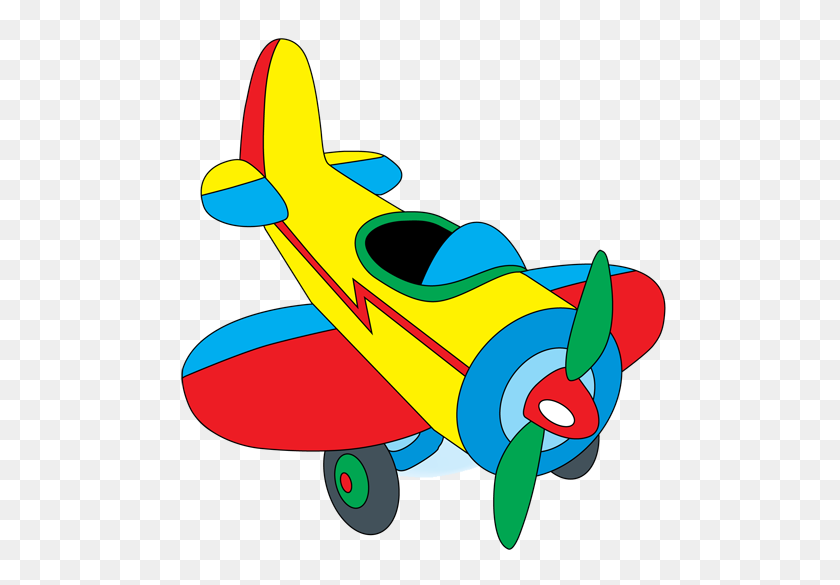 503x525 Игрушка Jet Clipart - Самолет Посадка Клипарт