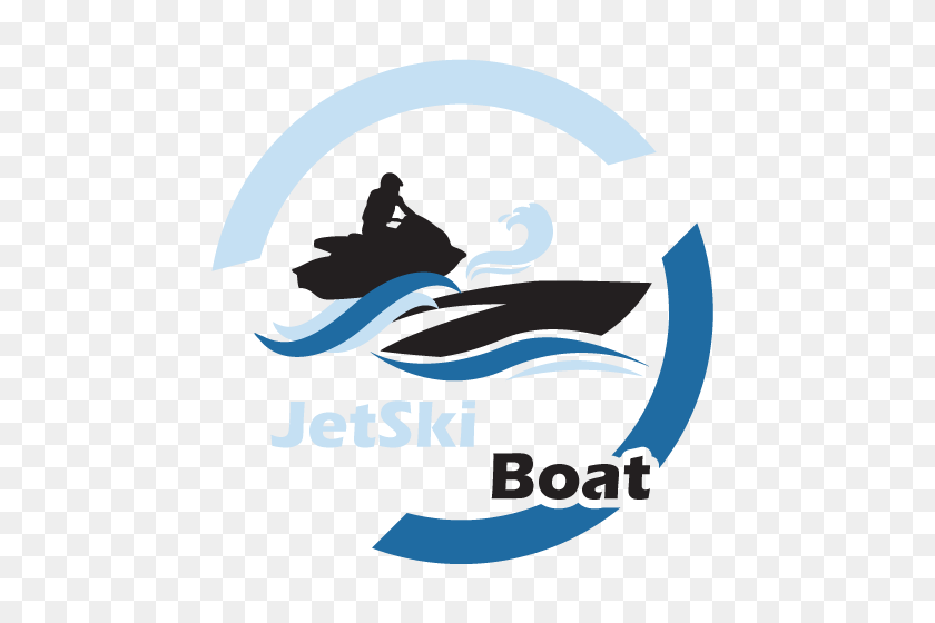 500x500 Jet Ski Boat - Ski Boat Clip Art