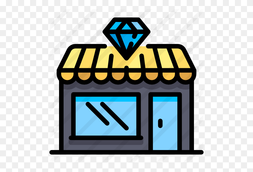 512x512 Jewelry Store - Store Icon PNG