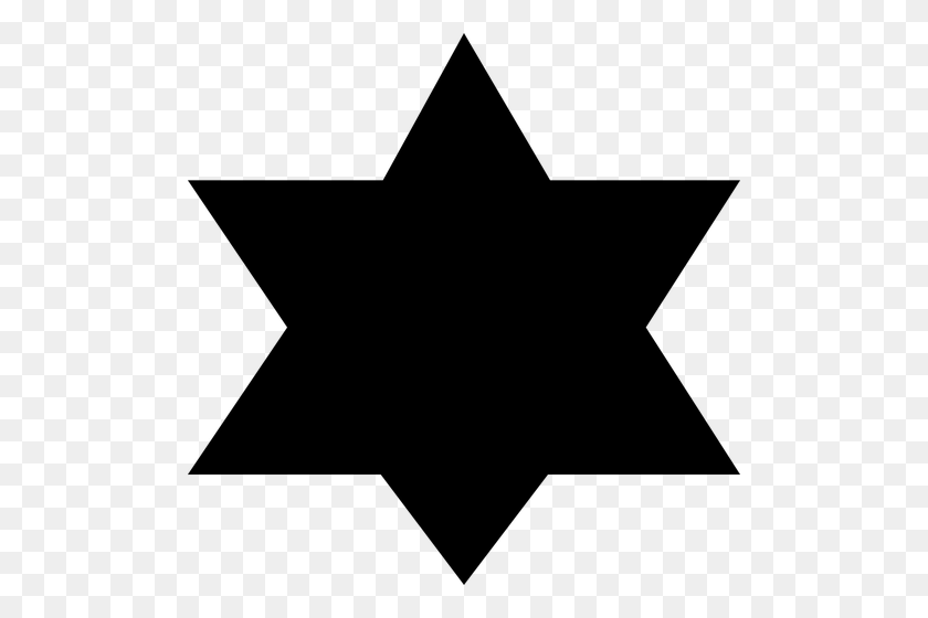 500x500 Jewish Star - Jewish Star Clip Art