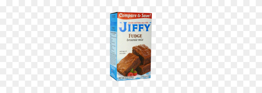 240x240 Jiffy Fudge Brownie Mix Heart Of Michigan - Brownie PNG