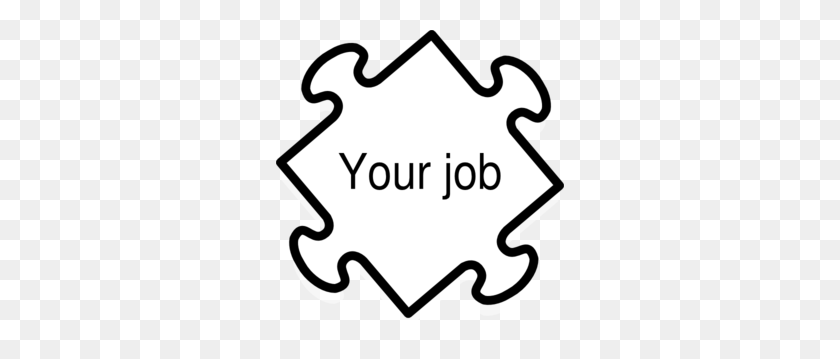 288x299 Jigaw Job Clipart - Clipart De Entrevista De Trabajo