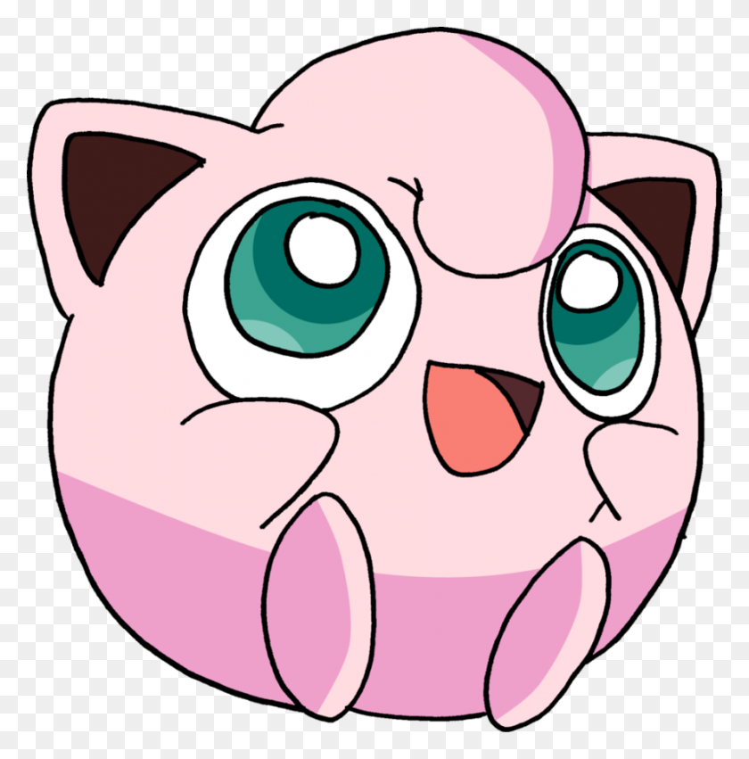 887x900 Jigglypuff - Jigglypuff Png