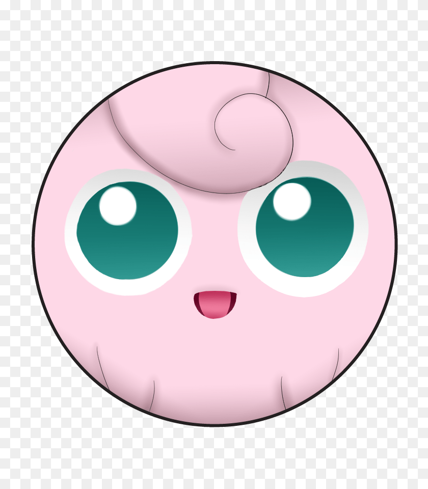771x900 Jigglypuff From Pokemon On A Or Pin Back Button - Jigglypuff PNG
