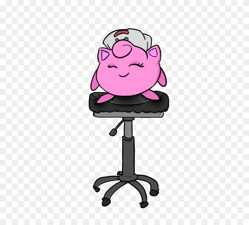 502x700 Jigglypuff In A Chair - Jigglypuff PNG