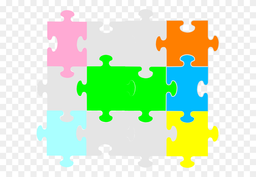 600x519 Jigsaw Puzzle Clip Art - Jigsaw Clipart