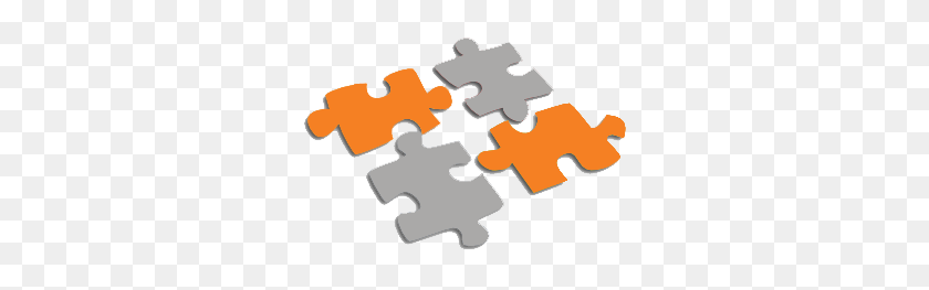300x203 Jigsaw Puzzle Clipart Medium - Puzzle Clipart Free