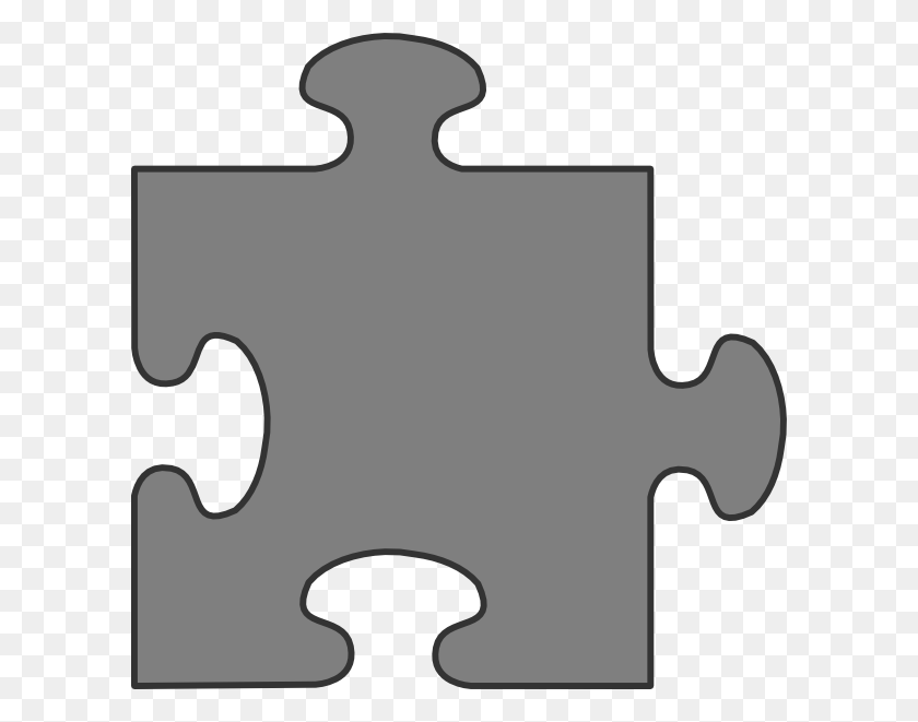 600x601 Jigsaw Puzzle Pieces Clip Art - Puzzle Piece Clipart