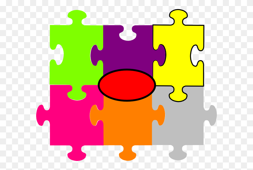 600x505 Jigsaw Puzzle Pieces Clip Art - Advisor Clipart