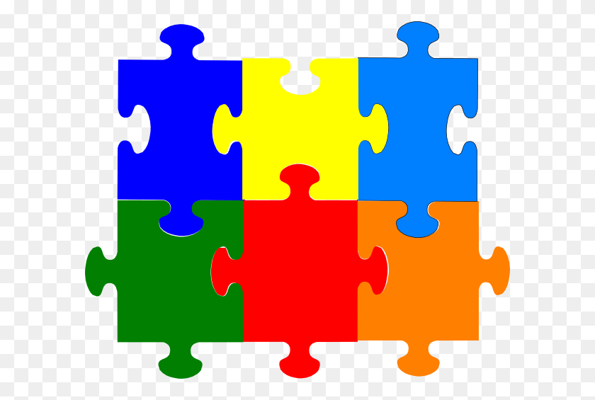 600x505 Jigsaw Puzzle Pieces Clip Art Picture - Free Clipart Puzzle Pieces