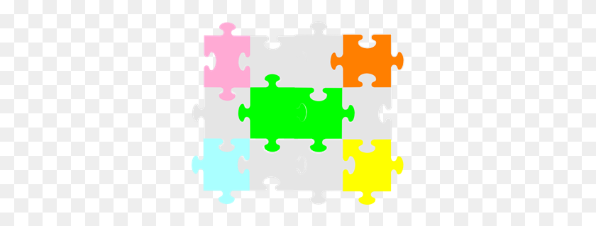 300x259 Jigsaw Puzzle Png Clip Arts For Web - Crossword Puzzle Clipart