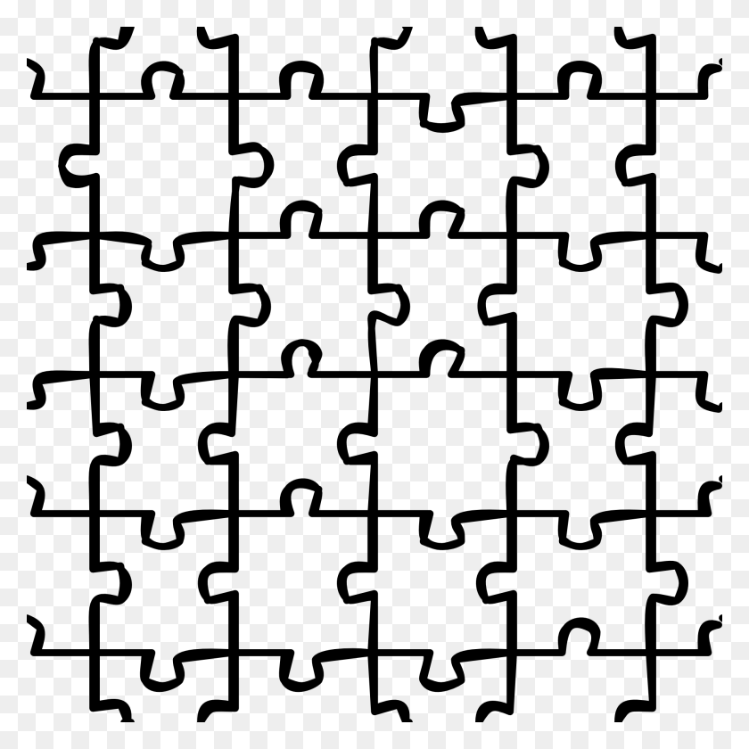 1969x1969 Jigsaw Puzzle Png Transparent Images - Line Pattern PNG