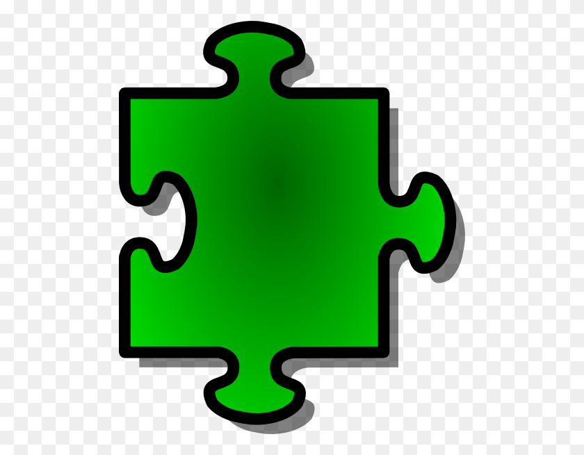498x595 Jigsaw Red Puzzle Piece Clip Art Free Vector - Puzzle Clipart