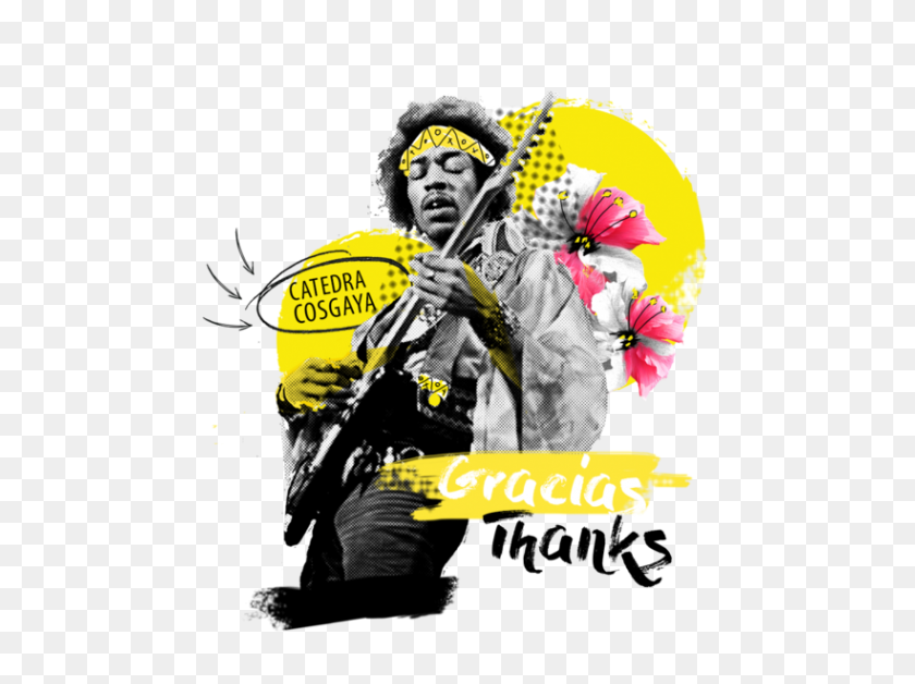 820x598 Jimi Hendrix Deluxe Edition Domestika - Jimi Hendrix PNG