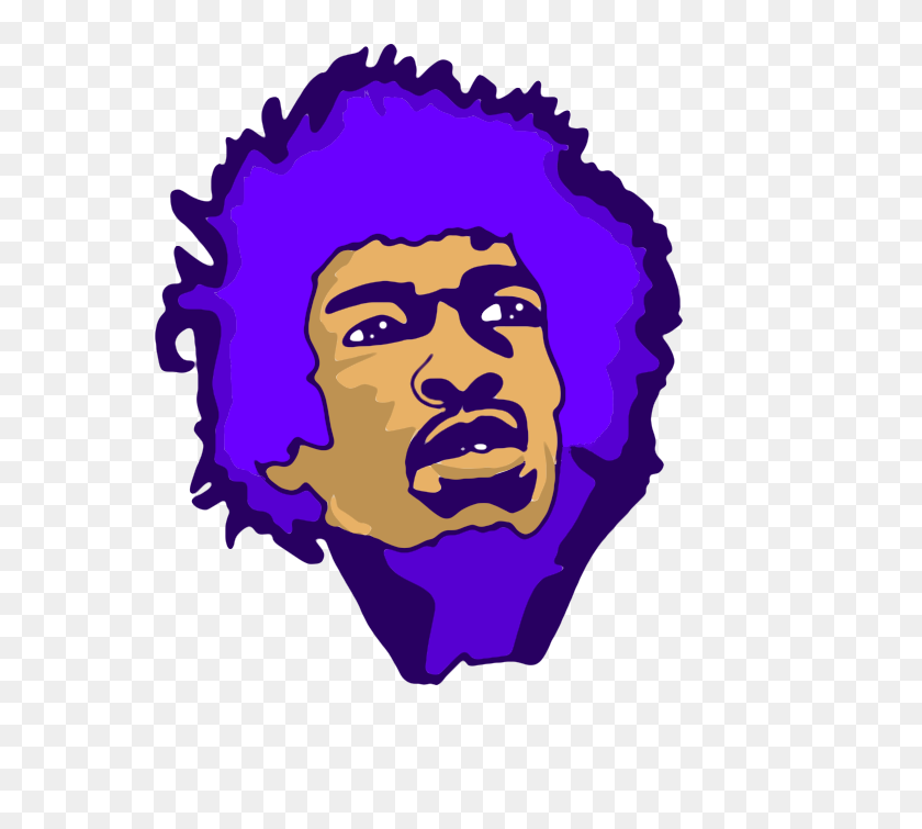 600x695 Jimi Hendrix Portrait - Jimi Hendrix PNG