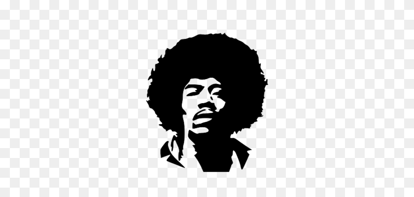 256x339 Jimi Hendrix Stencil Png Image - Jimi Hendrix PNG
