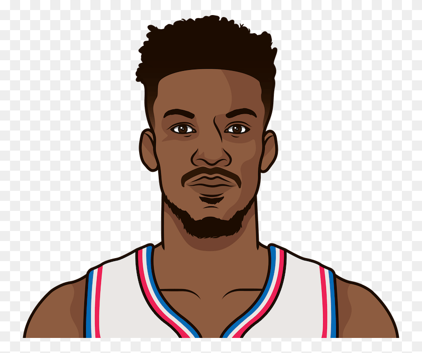 750x643 Jimmy Butler Has His Most Points In A Game This Season Against - Jimmy Butler PNG