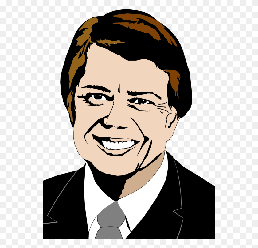 562x750 Jimmy Carter President Of The United States Coloring Book - Ronald Reagan Clipart