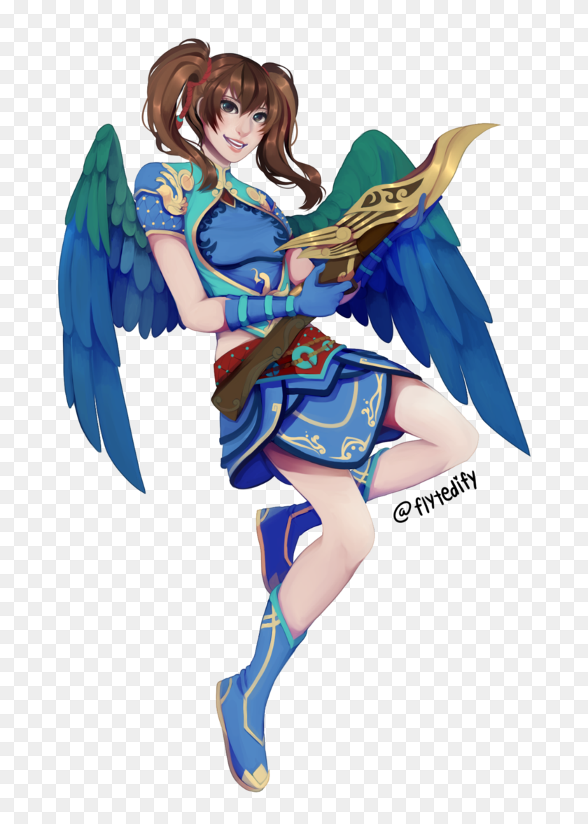 715x1117 Jing Wei Smite Community Art Collab - Hiere Png