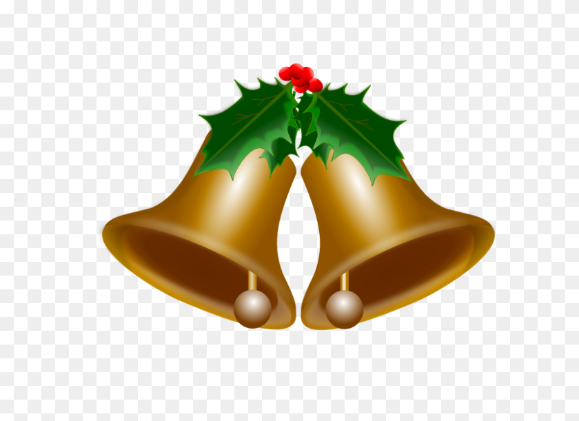 800x566 Галерея Изображений Jingle Bells - Рождественский Колокольчик, Черно-Белый Клипарт