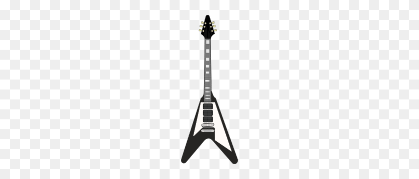 114x300 Jj Guitar Png, Clip Art For Web - Guitar Clipart Black And White