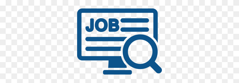 298x234 Job Search Blue Clip Art - Good Job Clipart Free